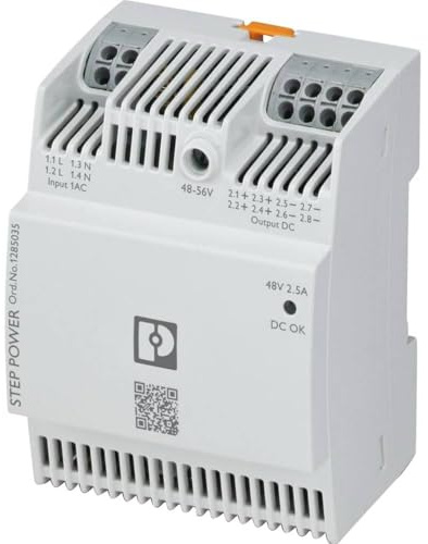 PHOENIX CONTACT STEP3-PS/1AC/48DC/2.5/PT Fuente de alimentación DIN (carril DIN) 48 V/DC 2.5 A 120 W contenido 1 ud.