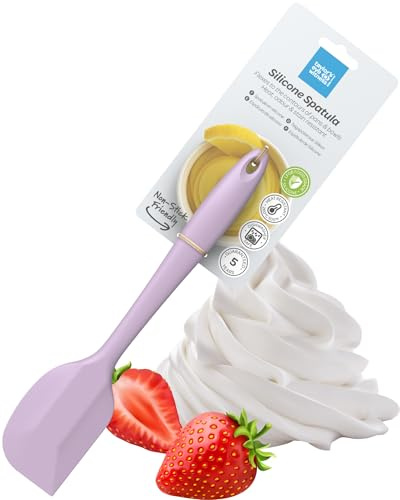 Taylors Eye Witness Large Silicone Spatula, Lavender – Heat Resistant, Flexible, Dishwasher Safe, 27cm