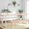 ShGaxin Plateau de table en bois massif chêne bord naturel 200 x 60 x 6 cm, plan de travail de cuisine, plateaux en bois, table de salon, plan de travail en bois