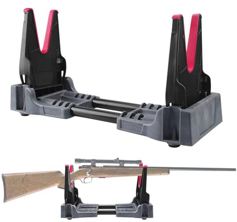 COYEUX Waffenreinigungsständer, Kompaktgewehr-Schrotflinten-Range-Ständer, Teleskop-Klappständer, Reinigung und Waffenwartung