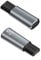 Sharelove 4.3V A00390 Charger Converter for Philips One Blade, Practical Type-C Shaver Charger for Oneblade QP2620/ QP2520/ BT3206/ MG5720/ MG5730/ MG3720 USB C Trimmer Connector(Grey)