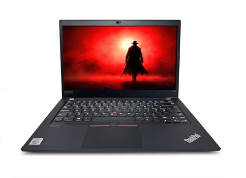 Lenovo ThinkPad T14 Gen 1 14 FHD Laptop i5-10310U (4 Cores, 4.40GHz), 16GB RAM, 512GB NVMe SSD, Intel UHD Graphics, WiFi 11ac, BT 5.0, Windows 11 Pro – UK Keyboard Layout, (Renewed)