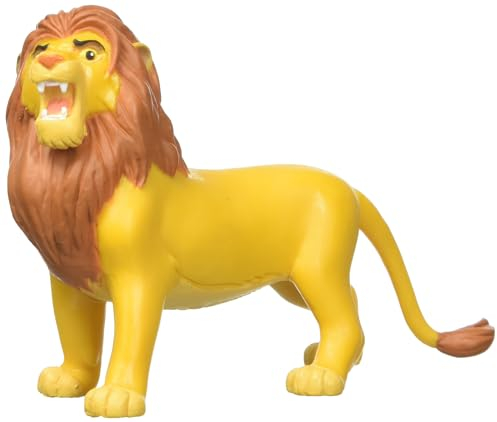Bullyland 12253 - Spielfigur Simba aus Walt Disney Der König der Löwen, ca. 11,7 cm, detailgetreu, ideal als kleines Geschenk für Kinder ab 3 Jahren