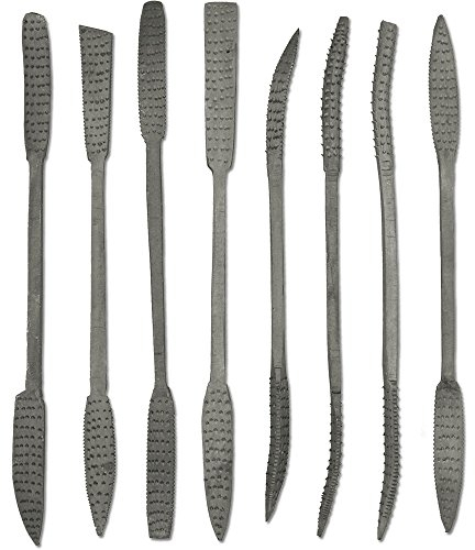 Specksteinraspel, 20cm, Set 8 Stück