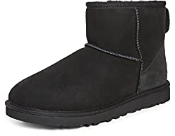 UGG Homme Classic Mini Botte, Noir, 42 EU
