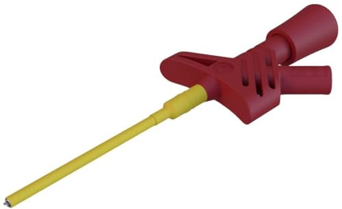 SKS Hirschmann KLEPS 1600 ROT Anschluss 2 mm CAT III 1000 V, Rot
