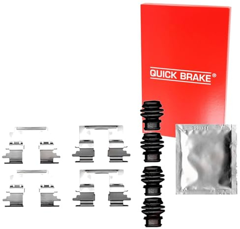 QUICK BRAKE 109-1896 Zubehörsatz Scheibenbremsbelag Hinten Kompatibel mit MITSUBISHI ASX GAW