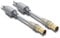 Metronic - Cable de antena coaxial TV HD, blindaje antiparásitos, tomas doradas