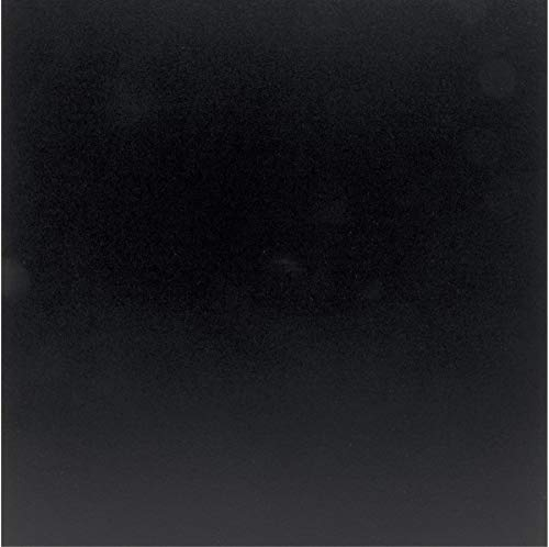 SECURIT - 6er-Set Wandkreidetafel -Rahmenlose - Für Flüssigkreidemarker - Frei positionierbare Tafeln - 1 Tafel = 40x40cm - Schwarz