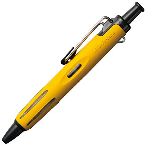 Tombow BC-AP52 Pressurized Permanent Ballpoint Pen (Can Write on Wet Paper/Back), Air Press, 0.7, Yellow