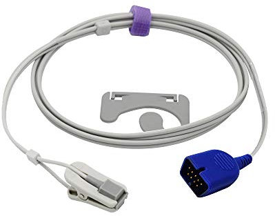 Nihon Kohden Spo2 Ohrklemme mit Sensor, 9 Pins