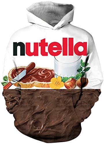 PADOLA Jungen Kapuzenpullover 3D Druck 4-13 Jahren Kinder Hoodie Boys Lustig Gedruckt Langarmshirt Weihnachtspullover Halloween Weihnachten Chirstmas Geschenke (00 Braun, 5-6 Jahre)