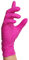 Nitrilhandschuhe Pink Magenta, Einmalhandschuhe, 100 Stück (M)