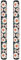Showudesigns Daisy Fridge Handles Covers,Refrigerator Handle Cover Protector Sleeve Decoration for Home Kitchen Appliances Microwave Door Dishwashers