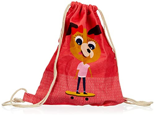 Draeger Rucksack für Kinder Welpen – Stofftasche 100% Baumwolle – ideal zur Aufbewahrung von Spielzeug oder Snacks