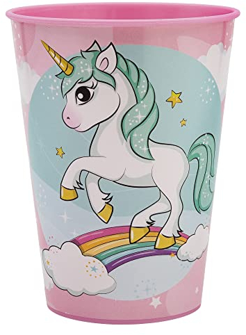 Unicornio - Vaso de melamina - 10 cm de altura - 260 ml