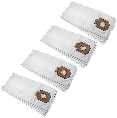 vhbw 20x Staubsaugerbeutel Ersatz für Kärcher 6.907-019.0 für Staubsauger - Mikrovlies, 49,8cm x 22,1cm, Weiß