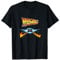 Back to the Future Delorean und Logo T-Shirt