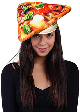 SEA HARE Erwachsener Pizza Kostüm Funny Hut für Party (Dreieck)