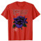 Thin Lizzy – Black Rose On Red T-Shirt