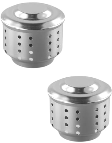 BBTISG 2 Pezzi Valvole Antispruzzo per Moka, In Acciaio Inox Universale per Moka Paraspruzzi Accessori per Macchine da Caffè Compatibili con la Maggior Parte Delle Moka