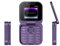 I16 Pro Flip Mobile Phone, Foldable Non-smartphone Elderly Phone with Large Button, 2G Network Dial, 2SIM Card, Gift for Father's Day/Mother's Day, Easy to Use(Color:Purple)