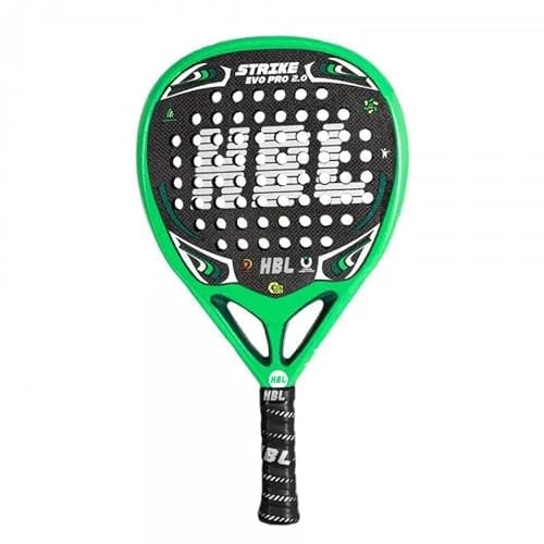 Pala pádel Strike EVO Pro 2.0, 100% Fibra de Carbono, versátil