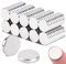Aenienoe Magnete 10x2mm Klein Magnete Stark Neodym Magneten Mini 100 Stück Rund für Magnettafel Pinnwand Kühlschrank Whiteboard Handwerk Fotos Starke Magnets