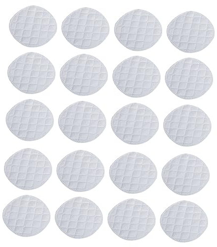 IWOWHERO 16stücke Wiederverwendbare Stilleinlagen Für Schwangere Aus Baumwolle Atmungsaktiv Und Waschbar Um Auslaufen Zu Vermeiden