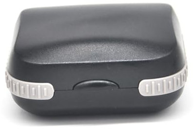 Veesper Hearing Aid Case, Large Capacity Battery Storage Box, Portable Fall Prevention Storage for Hearing Aid, Travel-Friendly Organizer