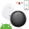 Android Tracker tag, Android Smart Tracker Key Finder Compatible with Google Find My Device App Bluetooth GPS Tracker IP66 Waterproof Key Finder for Luggage, Wallet