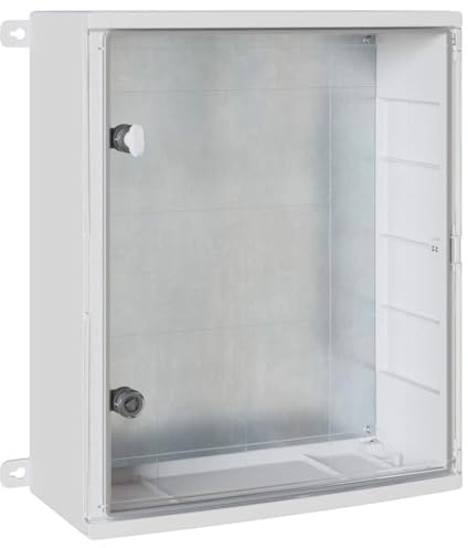 vidaXL Control Cabinets IP65 Waterproof Grey 50 x 22 x 60 cm ABS Plastic