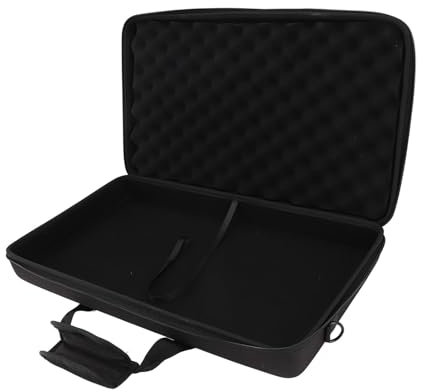 Fockety DJ Controller Case for DDJ FLX4, DJ Controller Bag with Thick EVA Padding, Adjustable Shoulder Strap, Carrying Case for FLX2 DDJ-400 DDJ-SB2 2 Channel Controller Backpack