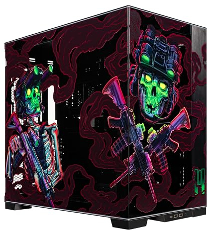 META PCS Night Reaper Lian Li O11 Dynamic EVO RGB - Full Tower ATX PC Case – Tempered Glass Gaming Computer Case with Modular Design, High Airflow, and Customizable RGB Lighting