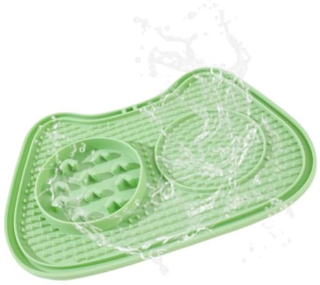 Pour chats à alimentation lente - anti-étouffement plaque à lécher distributeur, tapis à lécher distributeur de casse-croûte pour yaourt, bandes, canettes, collations, prix et chiots