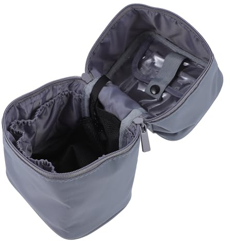 Uonlytech Trousse de Toilette de Voyage Grosse Capacité pour Femme Imperméable and en Nylon et Pochette Zippée en Filet, pour Outdoor et Usage Pratique