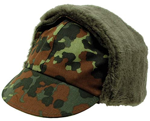 BW Wintermütze flecktarn 58