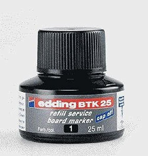 Nachfülltusche edding BTK 25, für edding Boardmarker, 25 ml, schwarz Farbe schwarz Inhalt 25 ml