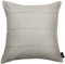 McAlister Textiles Colorado | Kissen mit Füllung in natürlichem Taupe | 43 x 43 cm | Gewobenes geometrisches Jaquard Muster | Ethno-Design Deko Kissen gefüllt für Sofa, Couch