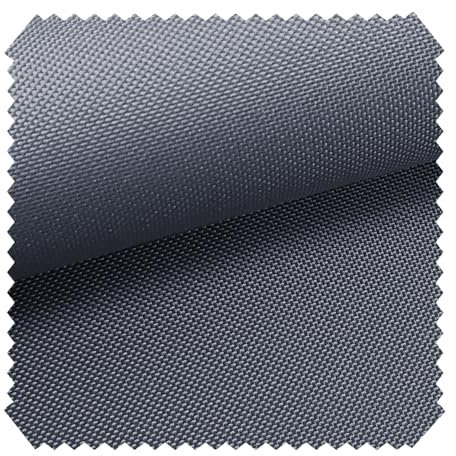 novely® Oxford Pro | Polyesterstoff 210D | anschmiegsam nachgiebig reißfest | Meterware Segeltuch Silber Grau