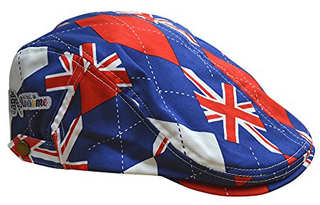 Royal & Awesome Herren Flach Hut, Trew Brits, Einheitsgröße