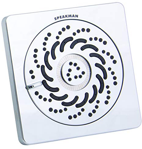 Speakman S-5001-E2 Exhilaration Shower Head Showerhead, Polished Chrome, 2 GPM