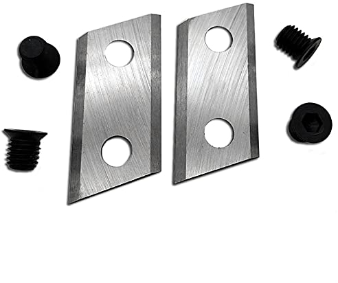 Without brand LT-TOOL, 1 Pair Garden Shredder Chipper Blades Knifes For Eco ES1600 For McCulloch MCS2001