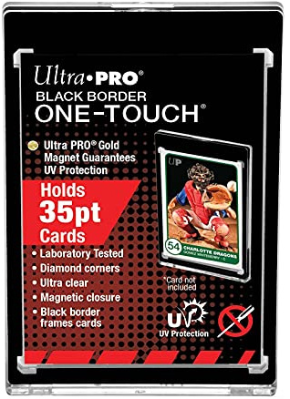 Ultra Pro UP - 35PT Black Border UV One-Touch Magnetic Holder
