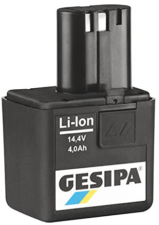 GESIPA | Batería de repuesto original de 4,0 Ah / 14,4 V para batería Remachadora AccuBird®