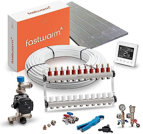 Fastwarm 16mm Duo Single Zone Water Underfloor Heating Kit