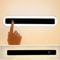 ACMHNC LED Spiegelleuchte Bad, 40cm Spiegellampe Badezimmer mit Schalter, 14W Badezimmer Wandlampe Touch Dimmbar, 3000k/4000k/6000k, IP44 Badlampe Wand, Schwarz, Kein Flimmern