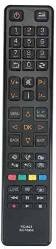 ALLIMITY Télécommande Remplacer pour OK. Continental Edison VESTEL TECHWOOD ODL-32150TI-B RC4825 30076858 CEDLED42280B3 CEDLED395BMLA3 CELED50SNB3