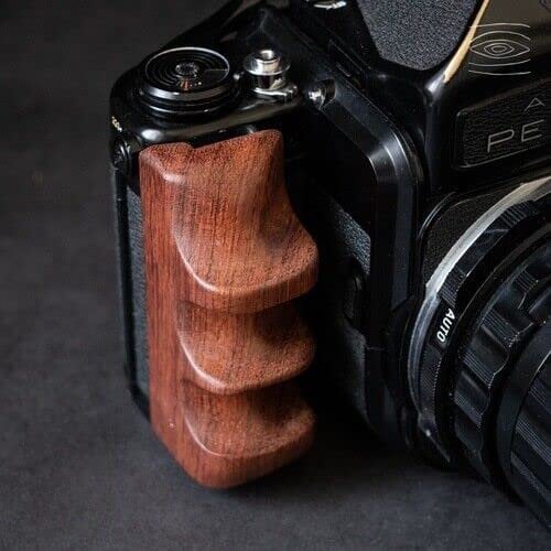 Wood Camera Hand Grip For Pentax 67 6X7 6 * 7 Right hand Handle Holder (Rosewood)