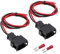 OTOTEC 2 Piezas Cables de Repuesto para Altavoz Delantero de Coche Compatible con BMW Serie 3 E46 1998-2006 Arnés de Cable de Altavoz de Audio para Coche Excelente Adaptador de 40 cm